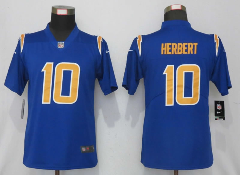 Women Nike Chargers 10 Herbert oyal Blue 2nd Alternate Limited Jersey,We sell and wholesale Women Nike Chargers 10 Herbert oyal Blue 2nd Alternate Limited Jersey on line form chian!